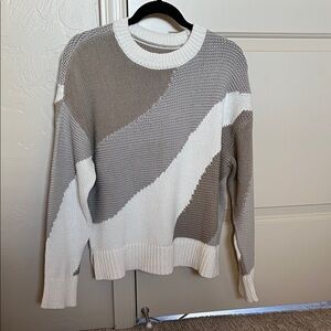 Lou & Grey Colorblock Knit Sweater